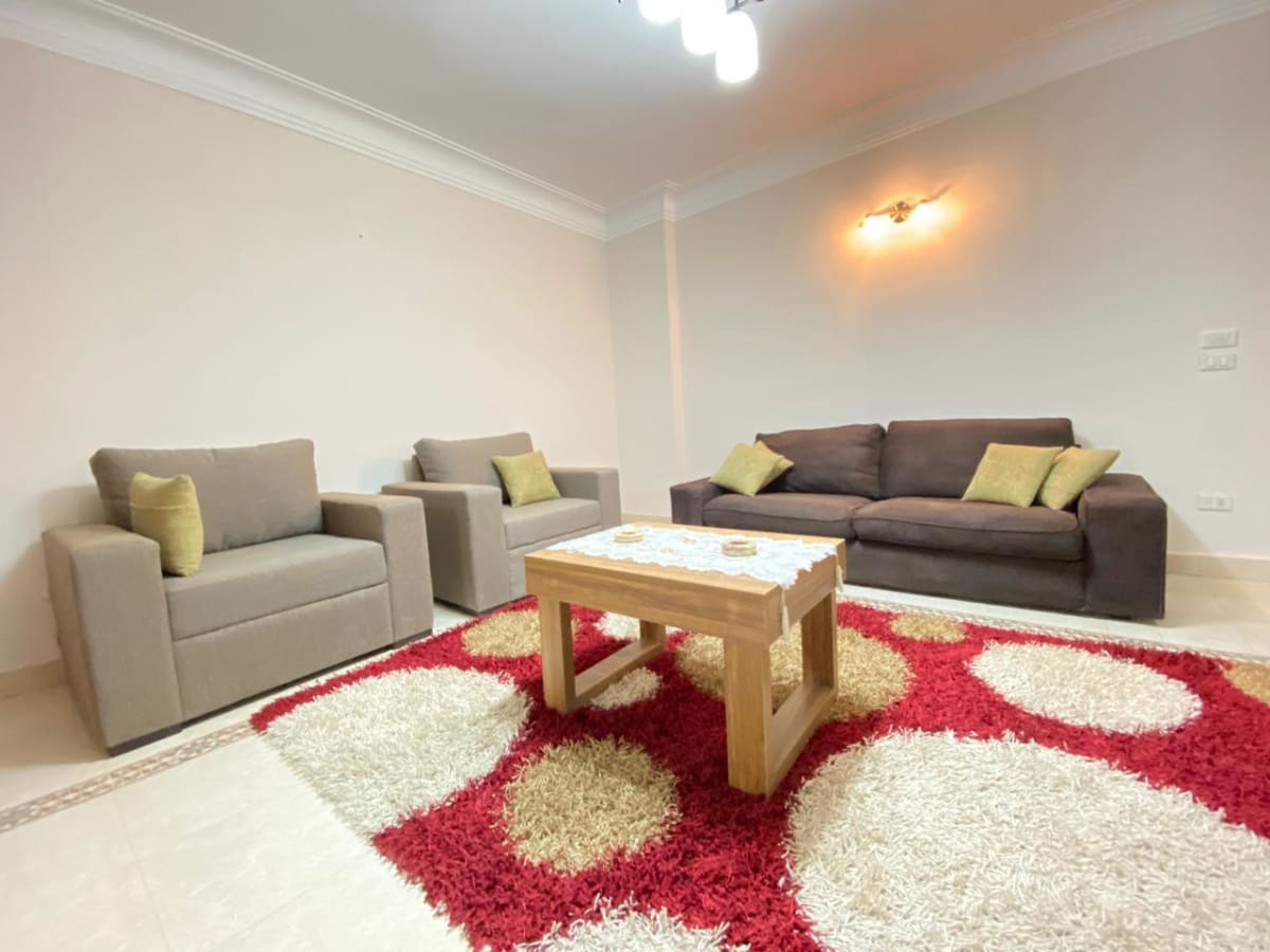 Chic Fully Furnished Apartment For Rent In Degla El Maadi.