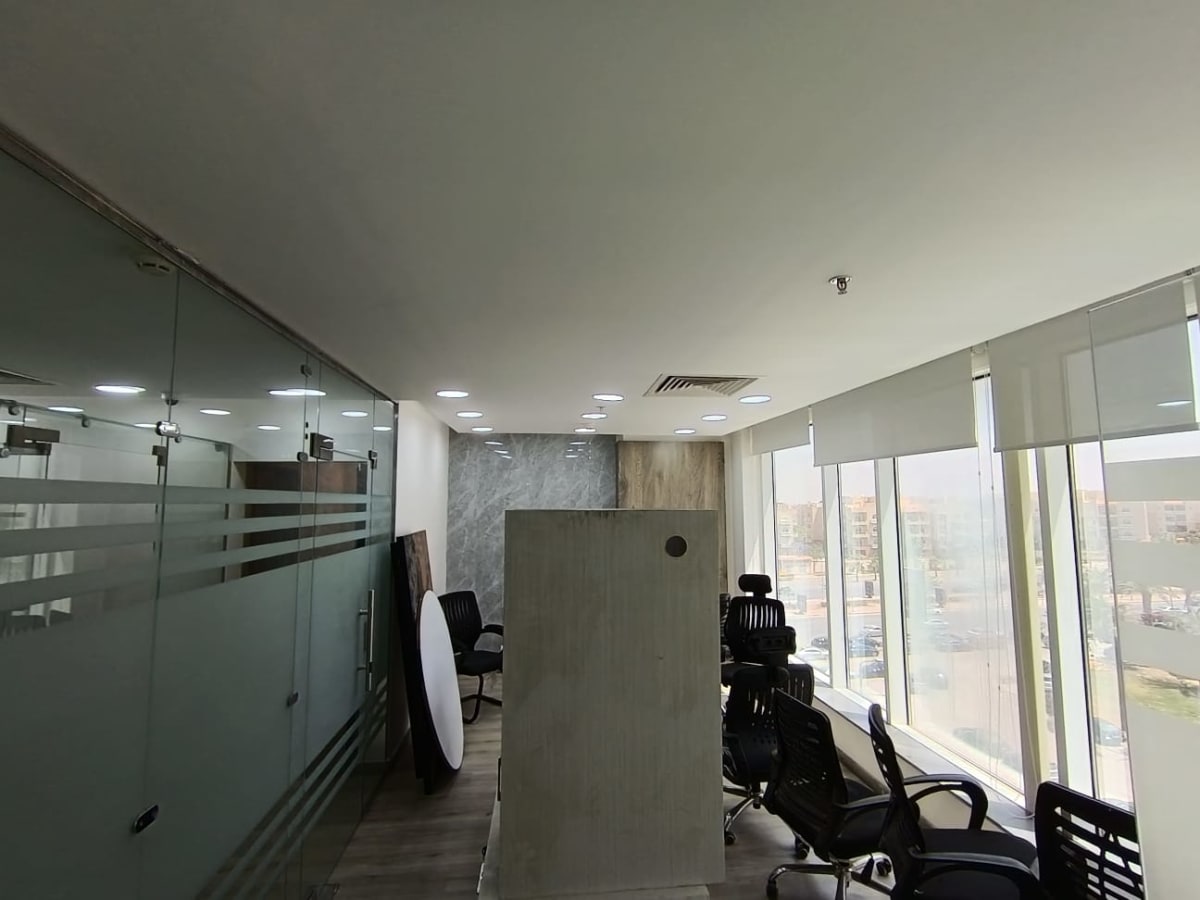 Administrative Office Space for Rent in New Cairo | 148m² | North 90.