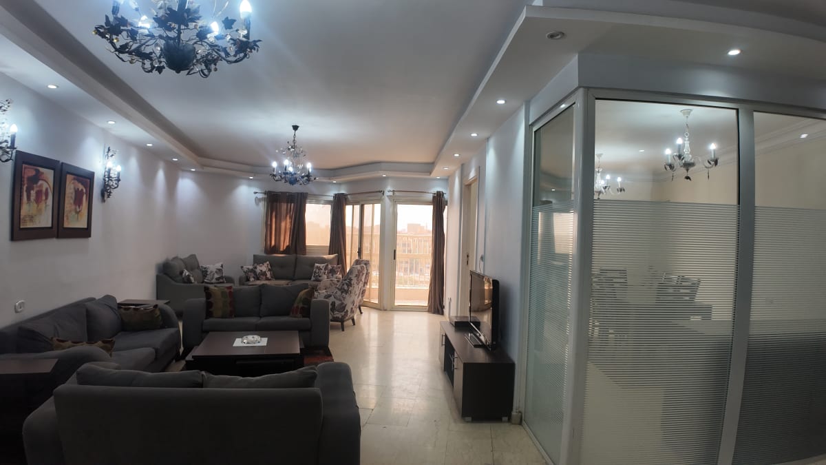 Apartment With Nile View For Rent In Zamalek North
