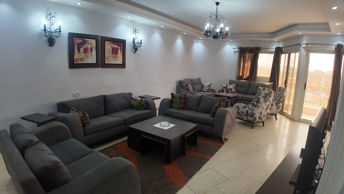 Apartment With Nile View For Rent In Zamalek North