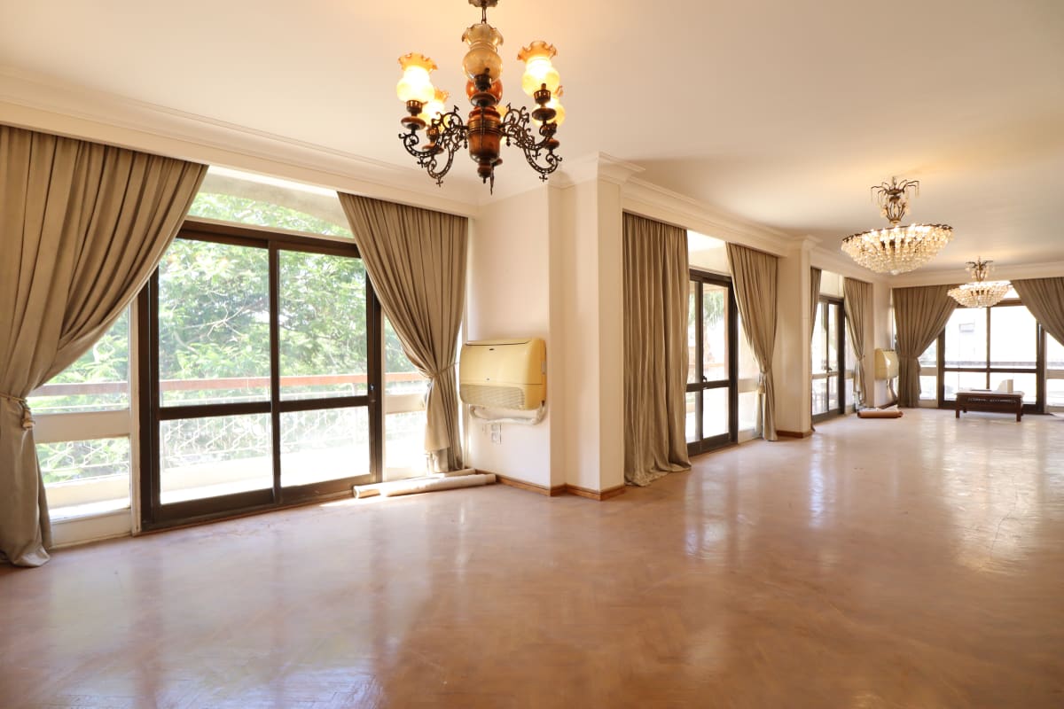 Charming Semi-Furnished Duplex For Rent In Sarayat El Maadi.