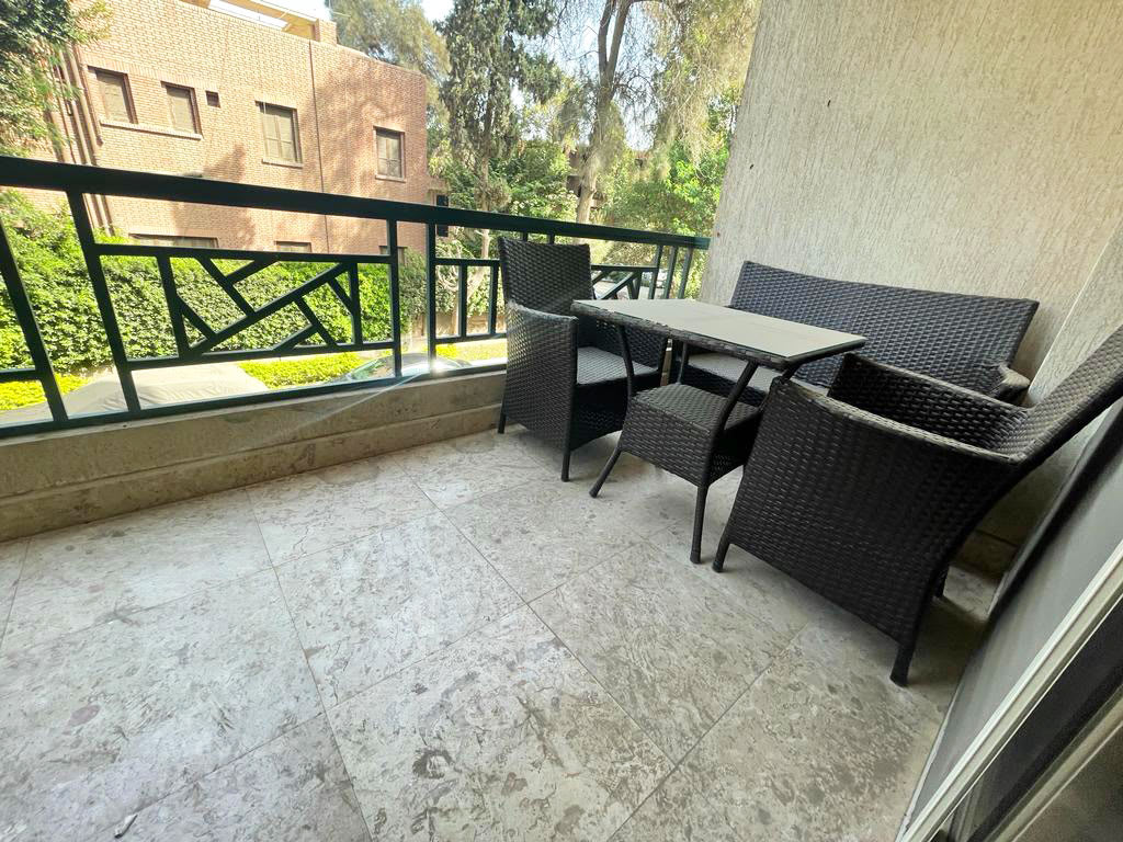 Stunning Furnished Apartment in Maadi Sarayat with Pool Access.