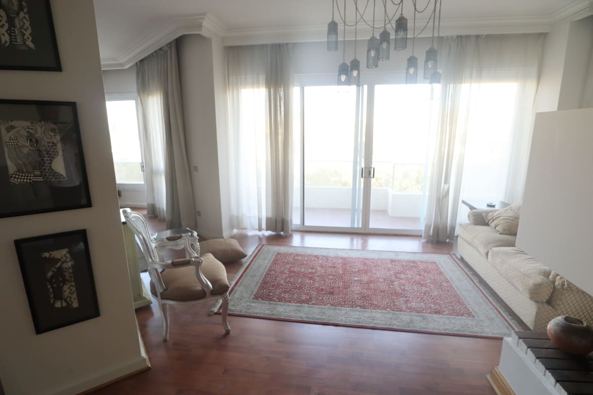 Apartment With Wide Balcony In Maadi Sarayat| Perfect Location