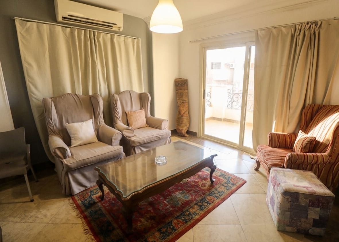 Bright 3BR Apartment in Maadi