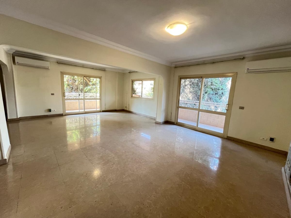 Semi Furnished Apartment With 3-Beds In Maadi Sarayat
