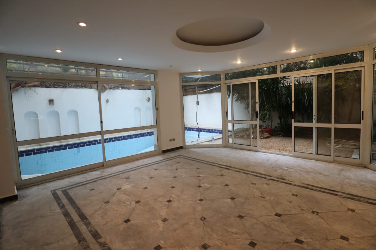 Elite Living: Modern Ground Floor Duplex with Private Pool – Sarayat Maadi.