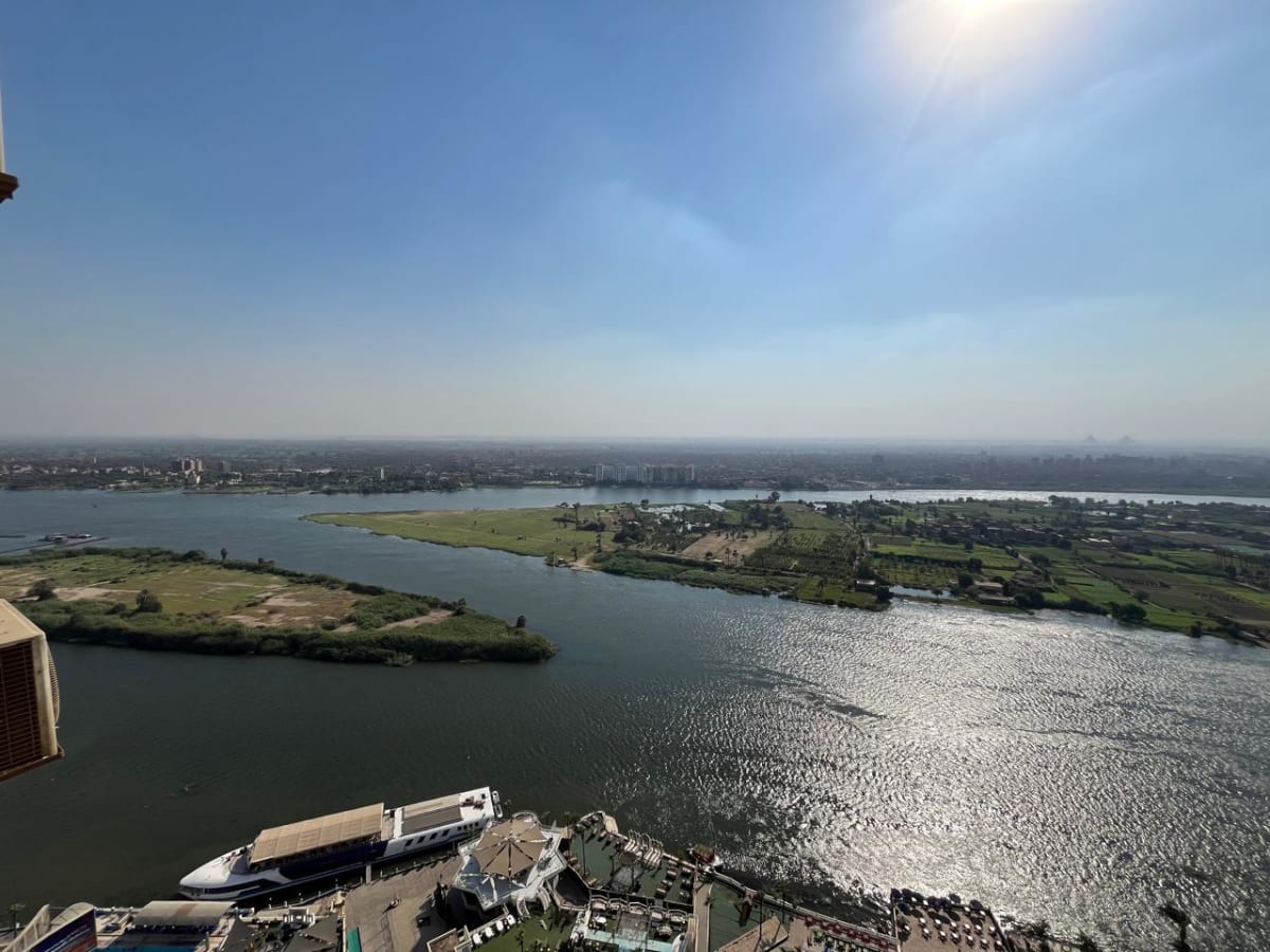 Furnished Flat For Rent In Corniche El Nile, In Cairo.