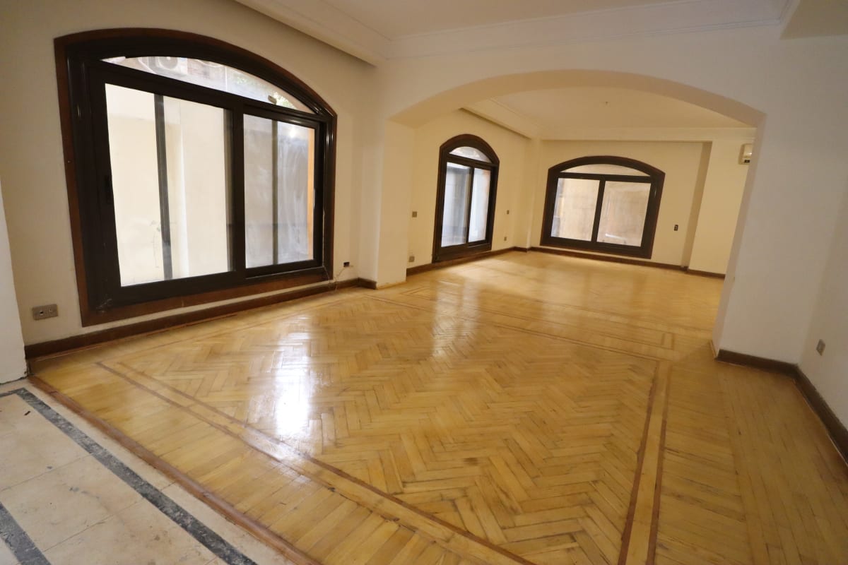 Spacious Duplex Ground Floor For Rent In Sarayat Maadi.