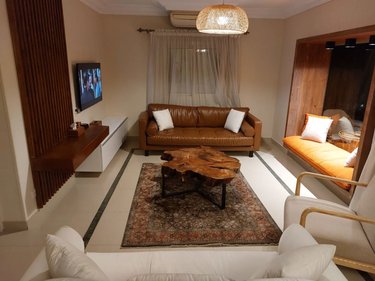 Sophisticated Furnished Apartment For Rent In Vibrant Degla.