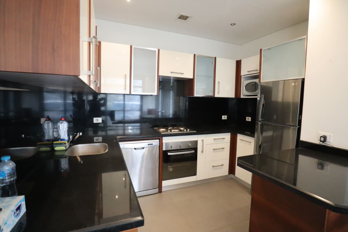 Sleek Furnished Ground Floor Studio For Rent In Degla Maadi.
