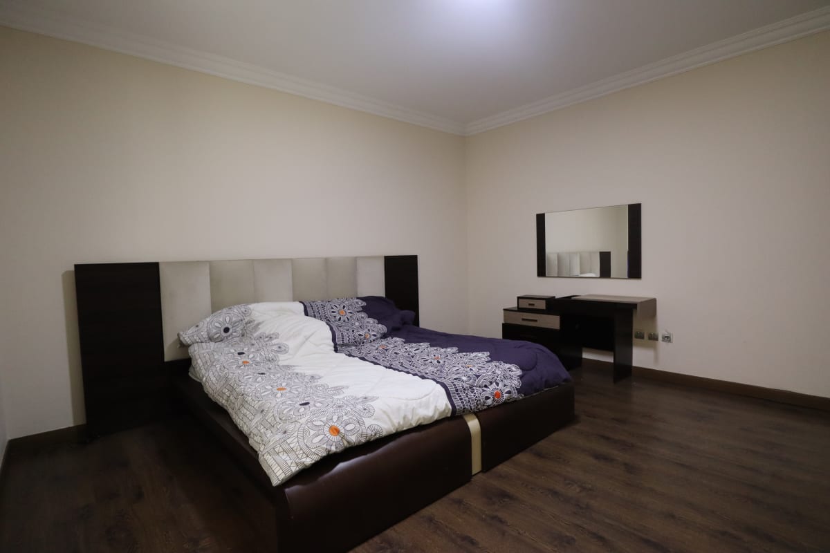 Bright Furnished Apartment With Shared Pool Access In Maadi Sarayat.