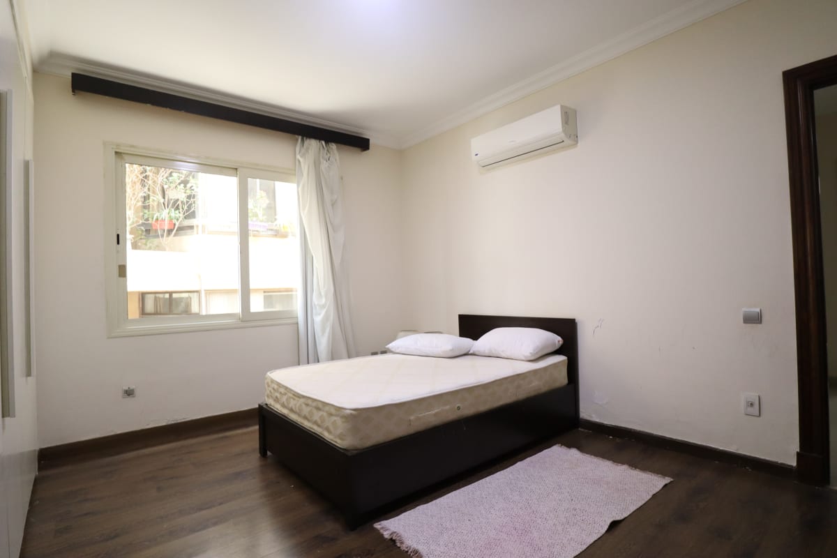 Bright Furnished Apartment With Shared Pool Access In Maadi Sarayat.