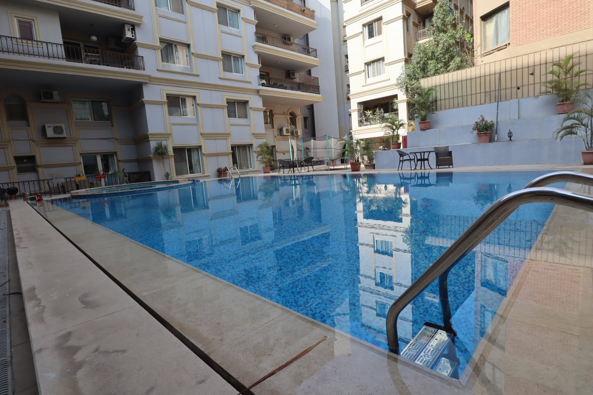 Serene Furnished Duplex In Maadi Sarayat | Shared Pool Included.