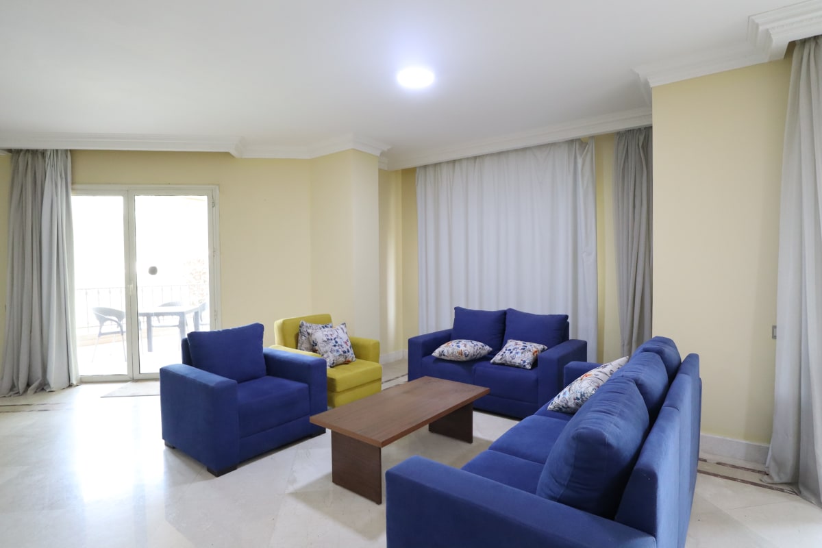 Serene Furnished Duplex In Maadi Sarayat | Shared Pool Included.