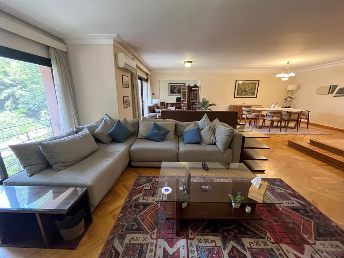 Apartment For Rent In Maadi Sarayat|200m²|Beautiful View.