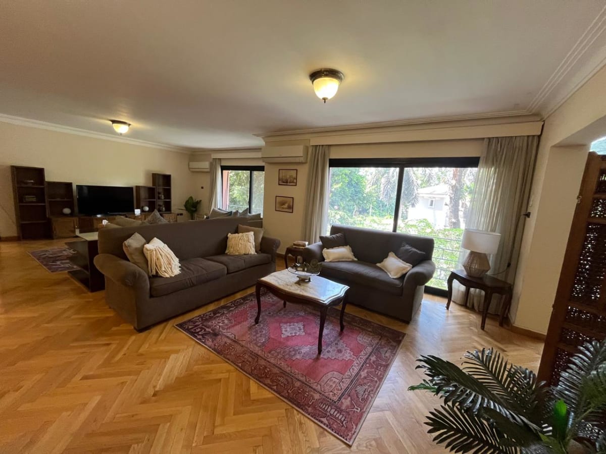 Apartment For Rent In Maadi Sarayat|200m²|Beautiful View.