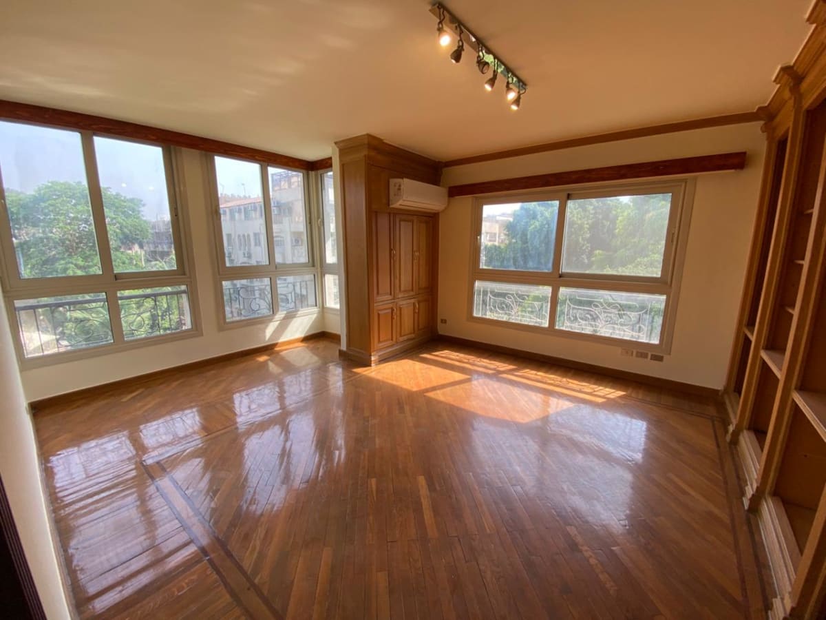  Semi-Furnished Flat With-Pool in Maadi Sarayat| Wide Terrace.