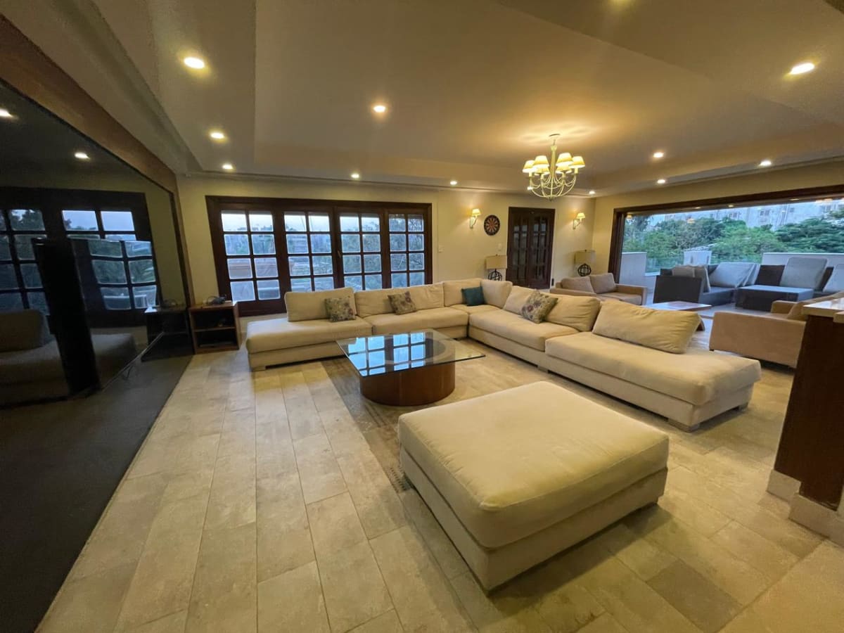 Sophisticated Duplex Penthouse With Private Pool In Sarayat El Maadi.