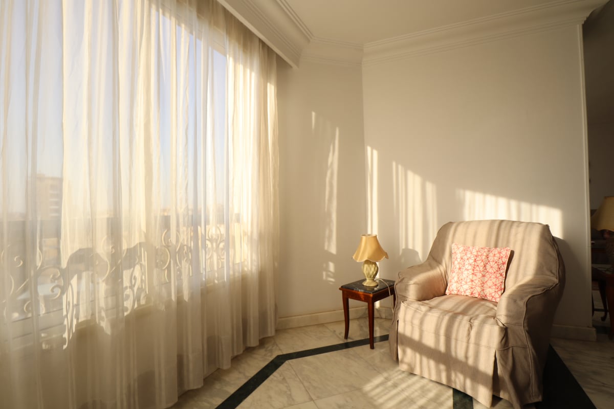 Peaceful & Homey Furnished Apartment in Maadi Degla.