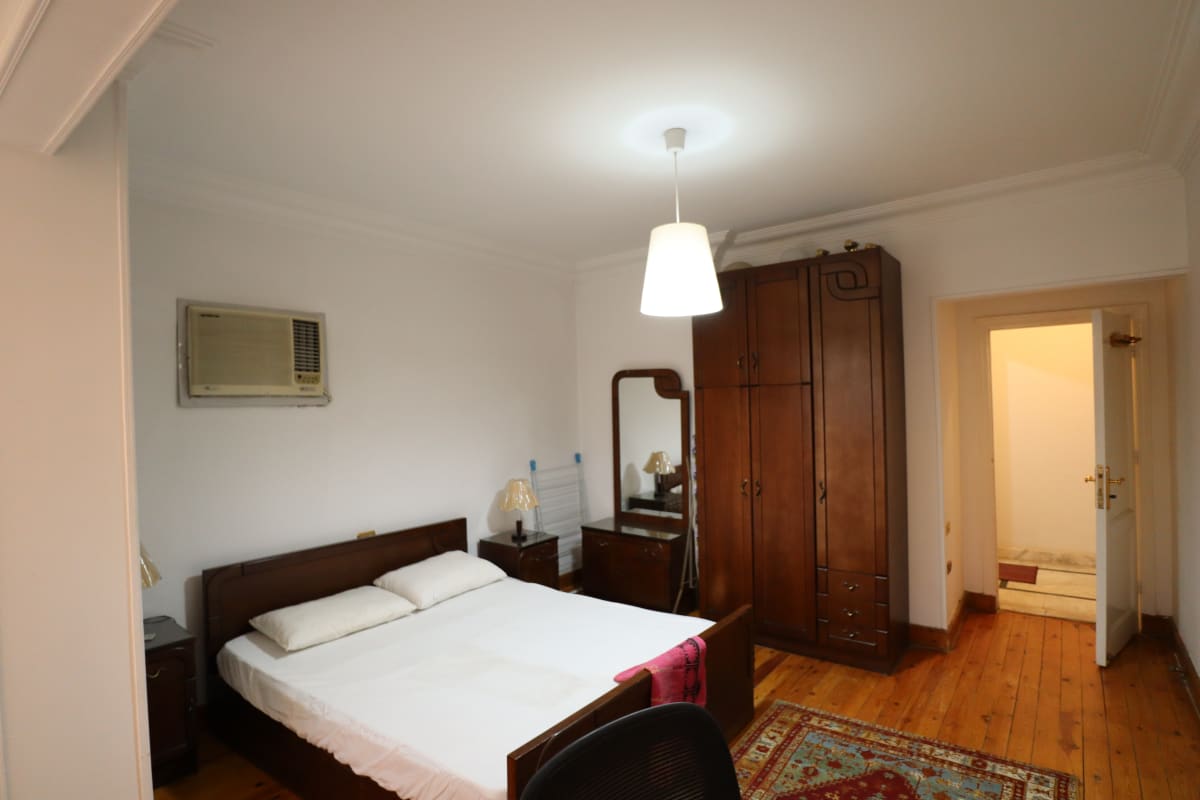 Peaceful & Homey Furnished Apartment in Maadi Degla.