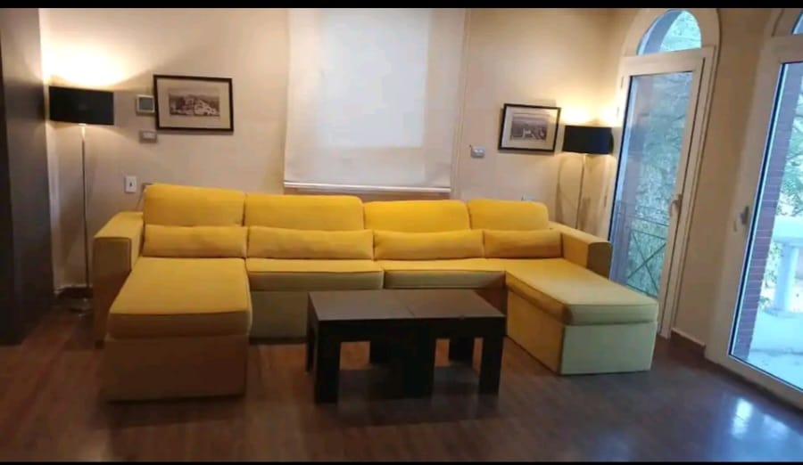Stylish Apartment With Shared Pool for Rent in Quiet Maadi Area.
