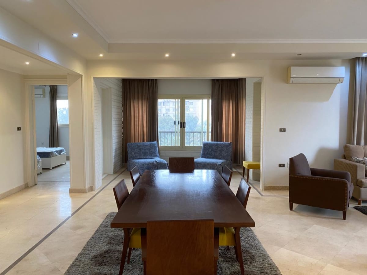 Furnished Apartment For Rent In Maadi Sarayat|250m².