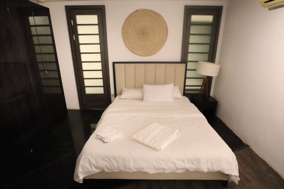 Chic Studio Apartment With Shared Garden In Quiet Maadi Area.