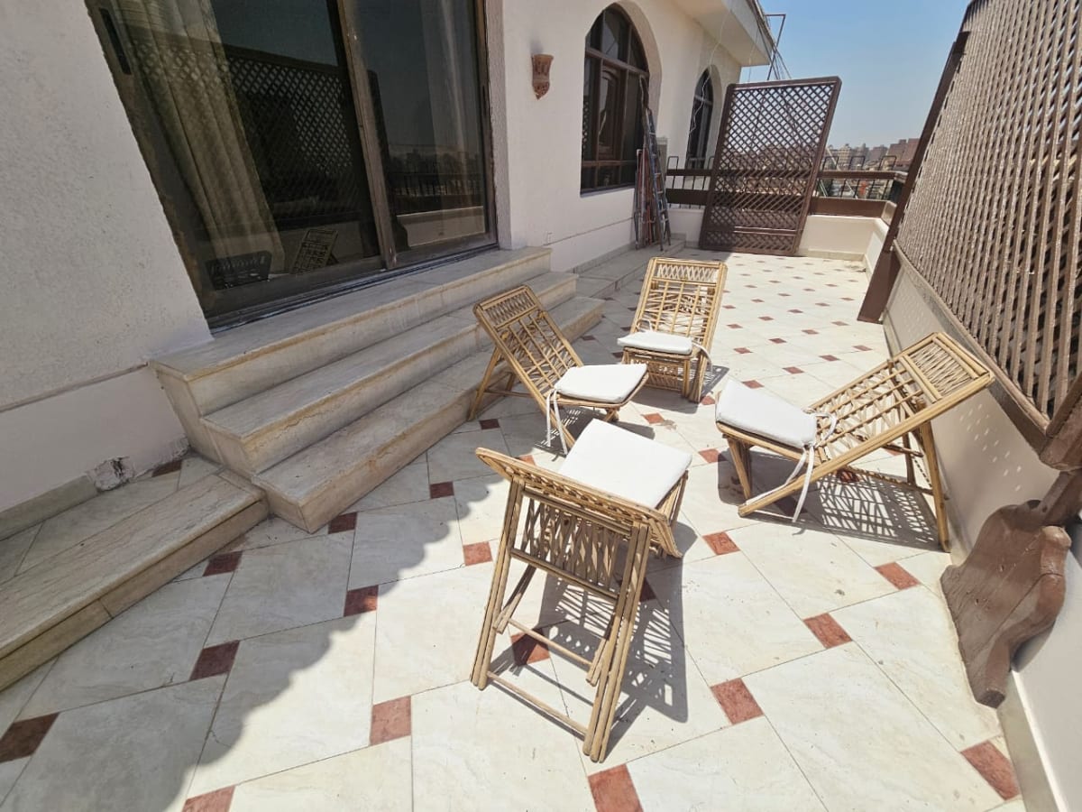 Furnished Duplex Penthouse in Maadi - 320 sqm