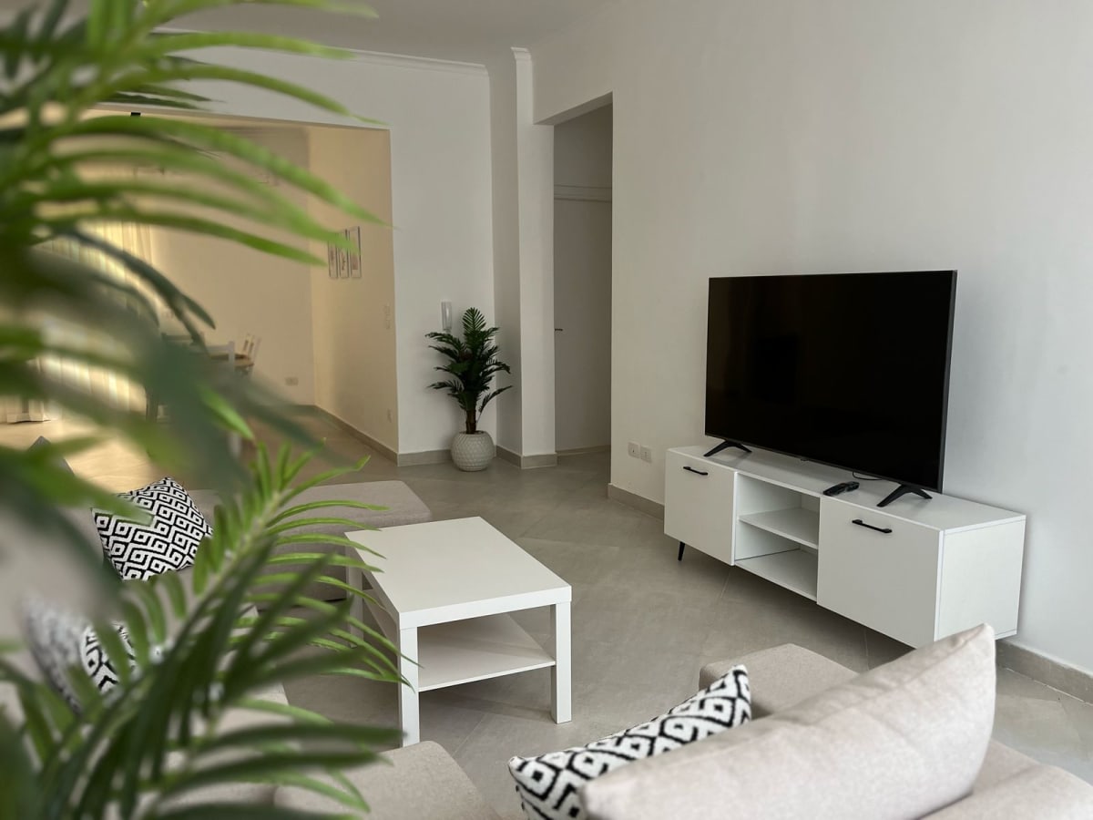 Modern Ground Floor Furnished in Maadi Degla| Green View.