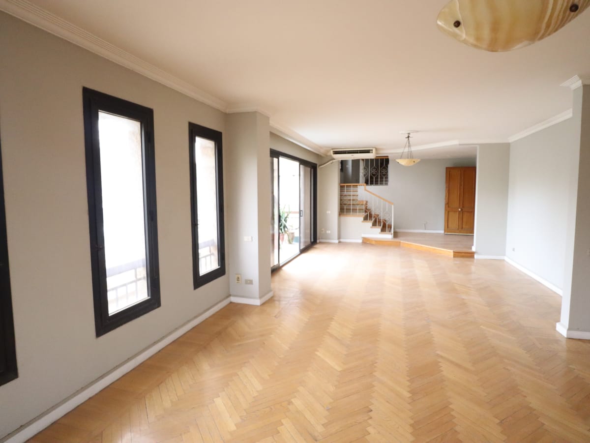 Spacious Semi-Furnished Duplex For Rent in Maadi Degla.
