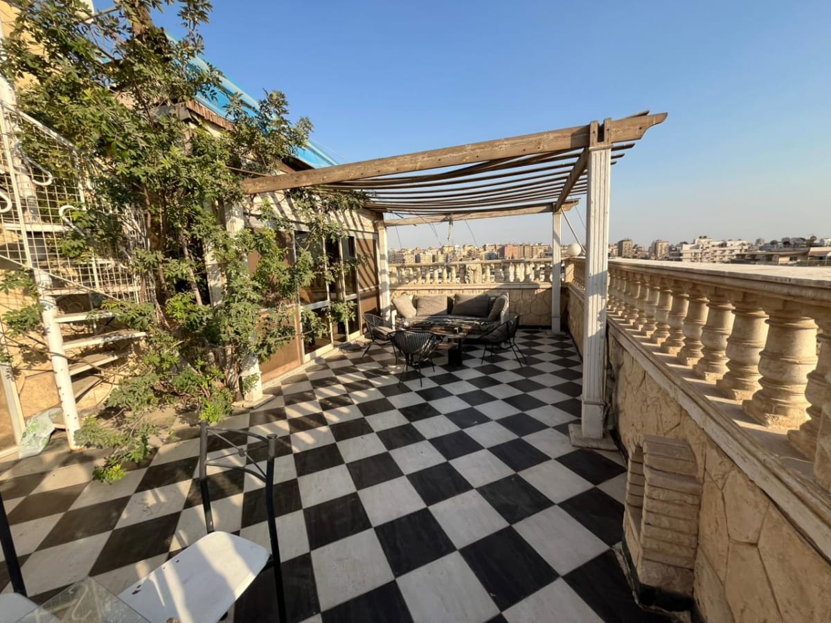 Elegant Studio Penthouse for Rent in Maadi - 90 sqm