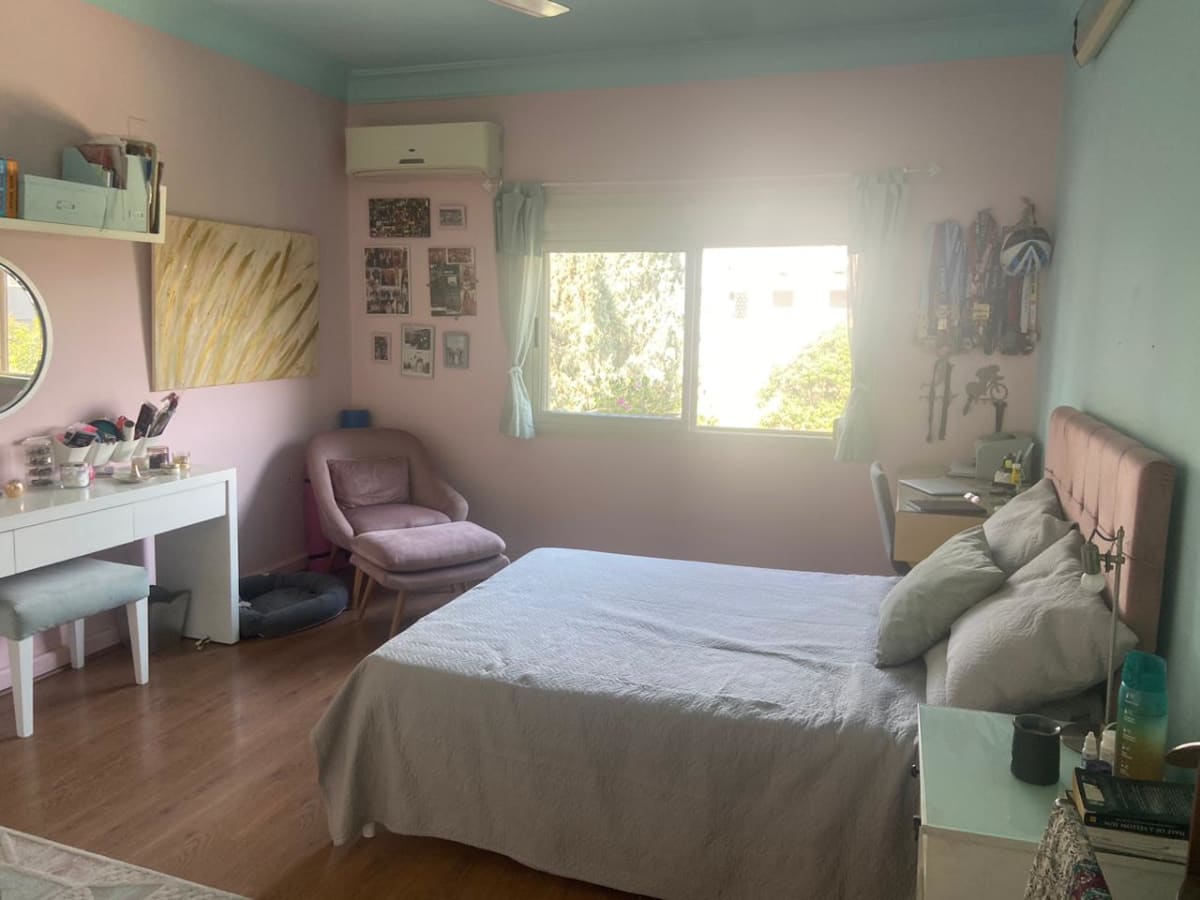Elegant Light-Filled Apartment For Rent In Sarayat El Maadi.