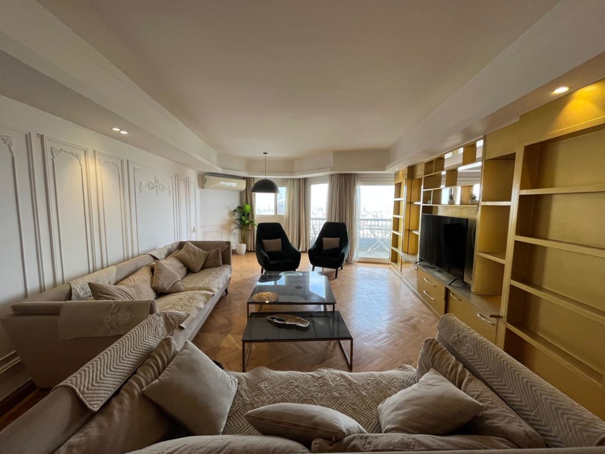 Furnished Apartment With View Nile In Zamalek