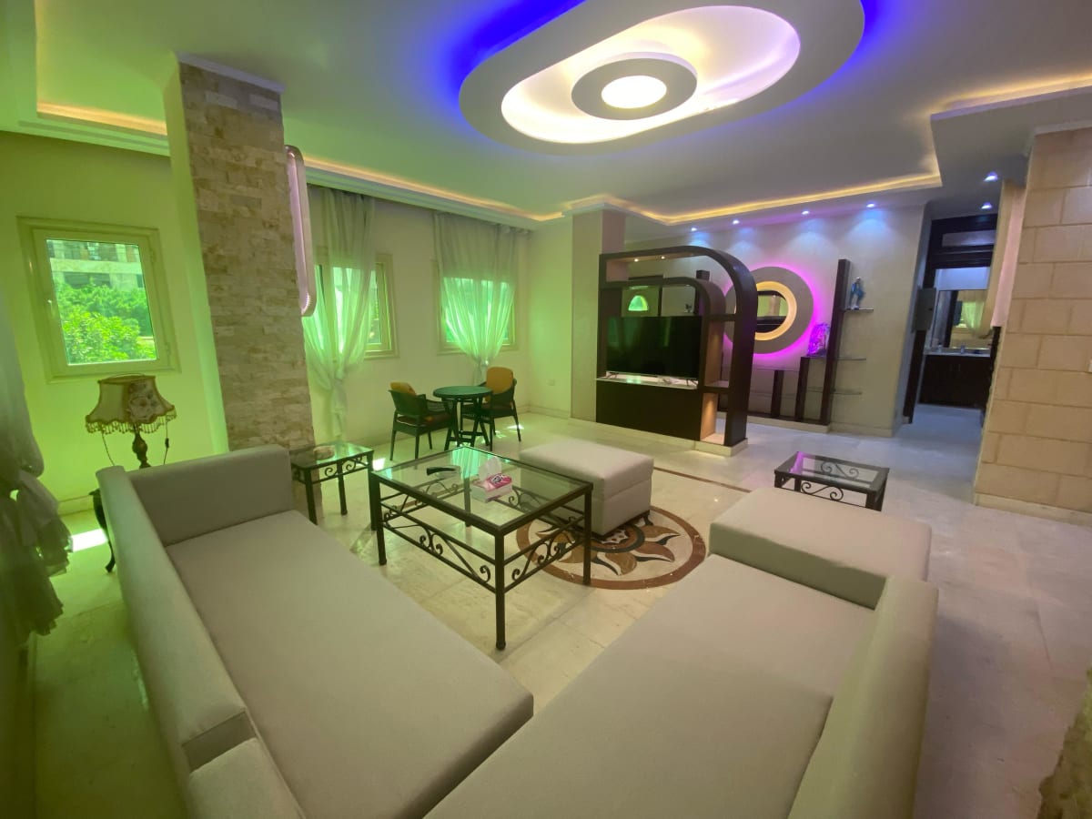Renovated Apartment In Maadi Degla With Perfect light