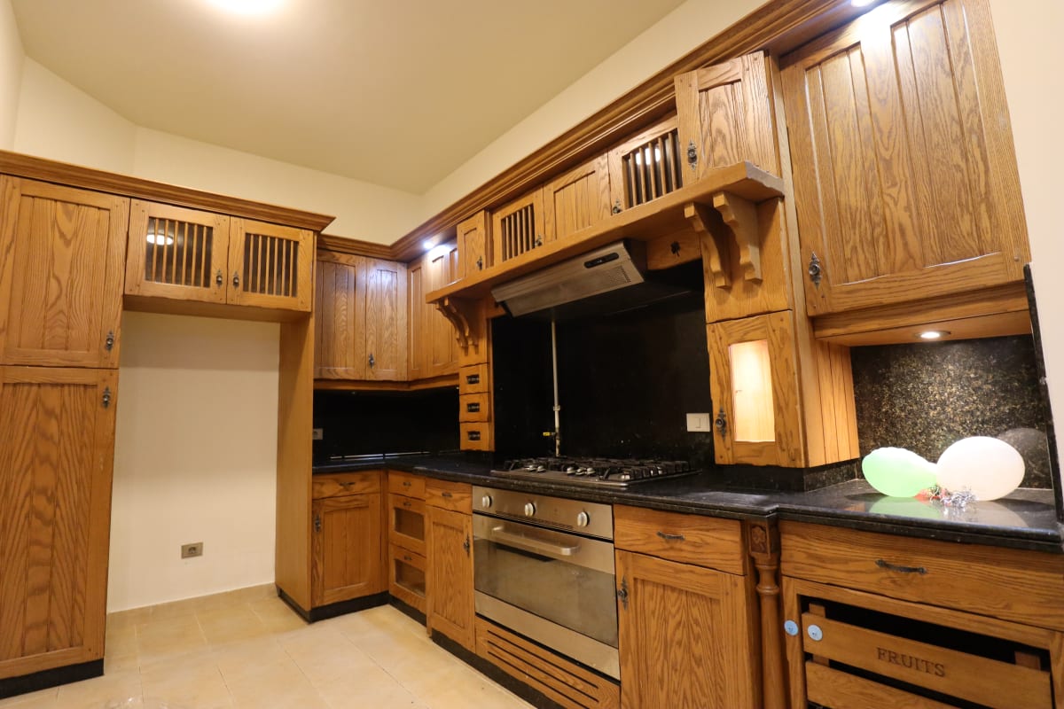 Spacious Semi Furnished Ground Floor For Rent In Maadi Degla.