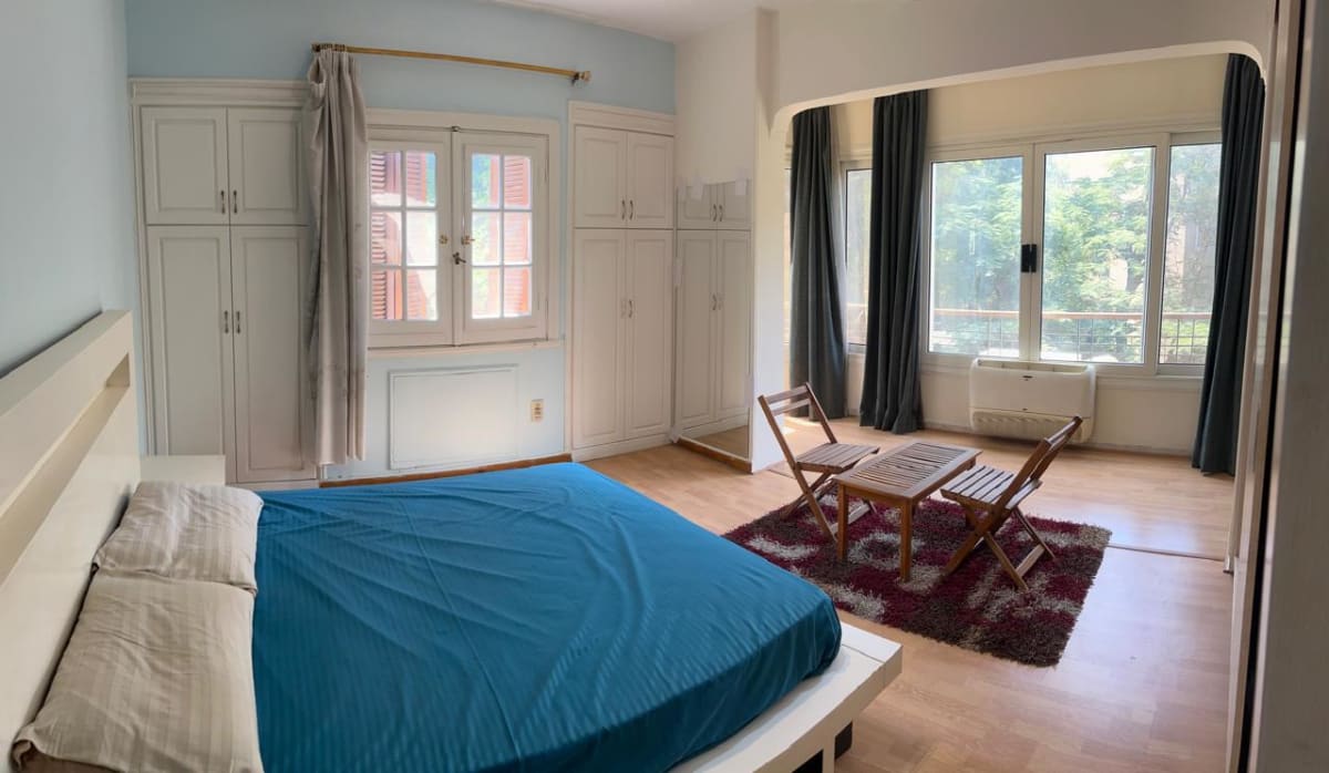 Furnished Unit In Maadi Sarayat|200m²| Bright Layout.