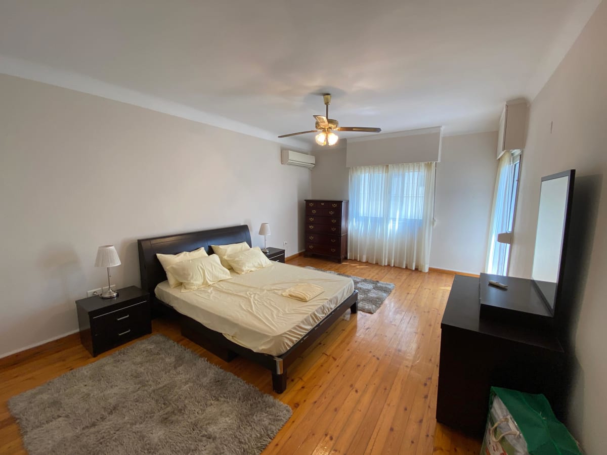 Spacious 3-Bedroom Apartment with Private Green View Balcony