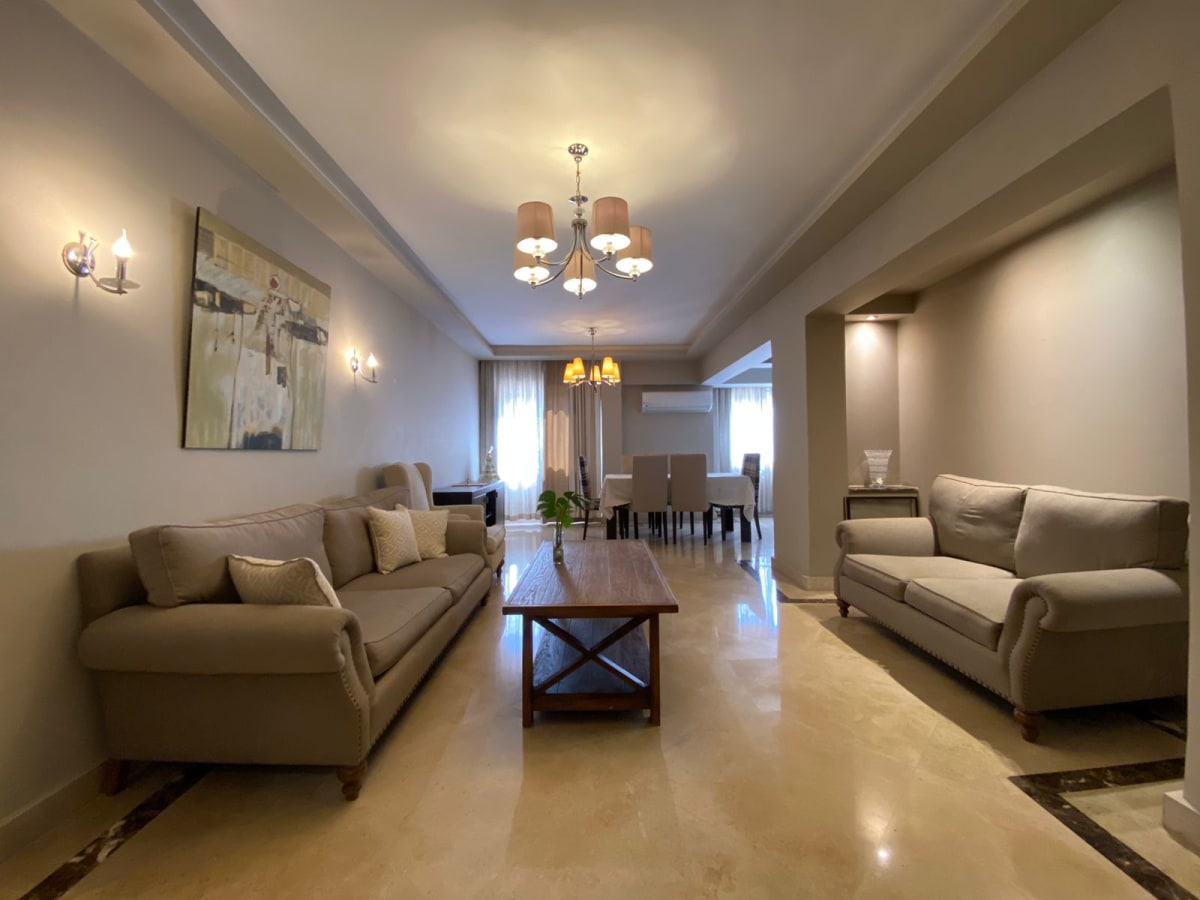 Sunny 3-Bedroom Apartment with Private Balcony