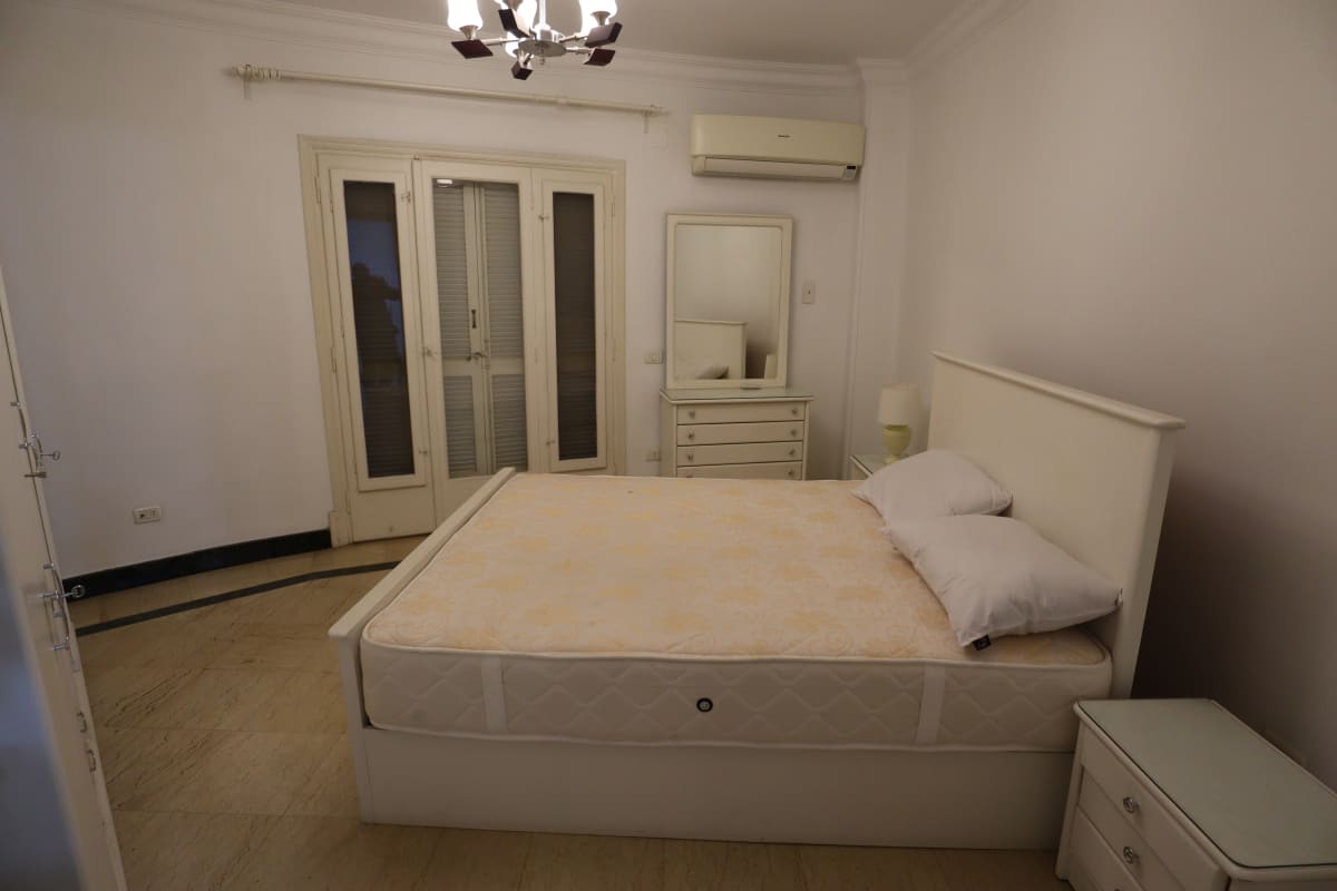 Bright & Airy Furnished Apartment For Rent In Zamalek.
