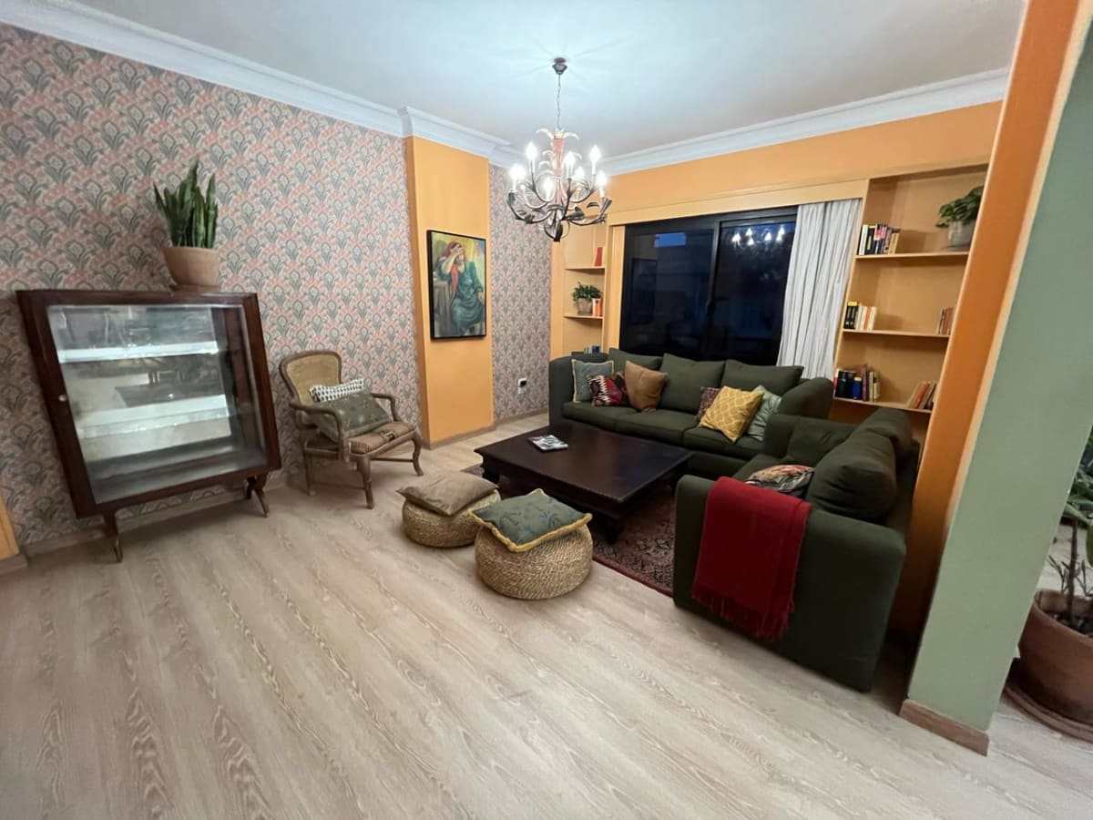 Luxury Furnished Apartment For Rent In Maadi Sarayat| With Wide Reception.