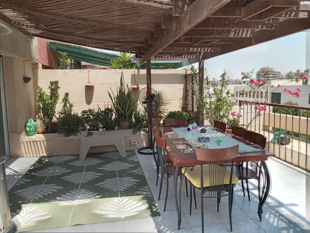 Wonerful Furnished penthouse For Rent in Degla Maadi