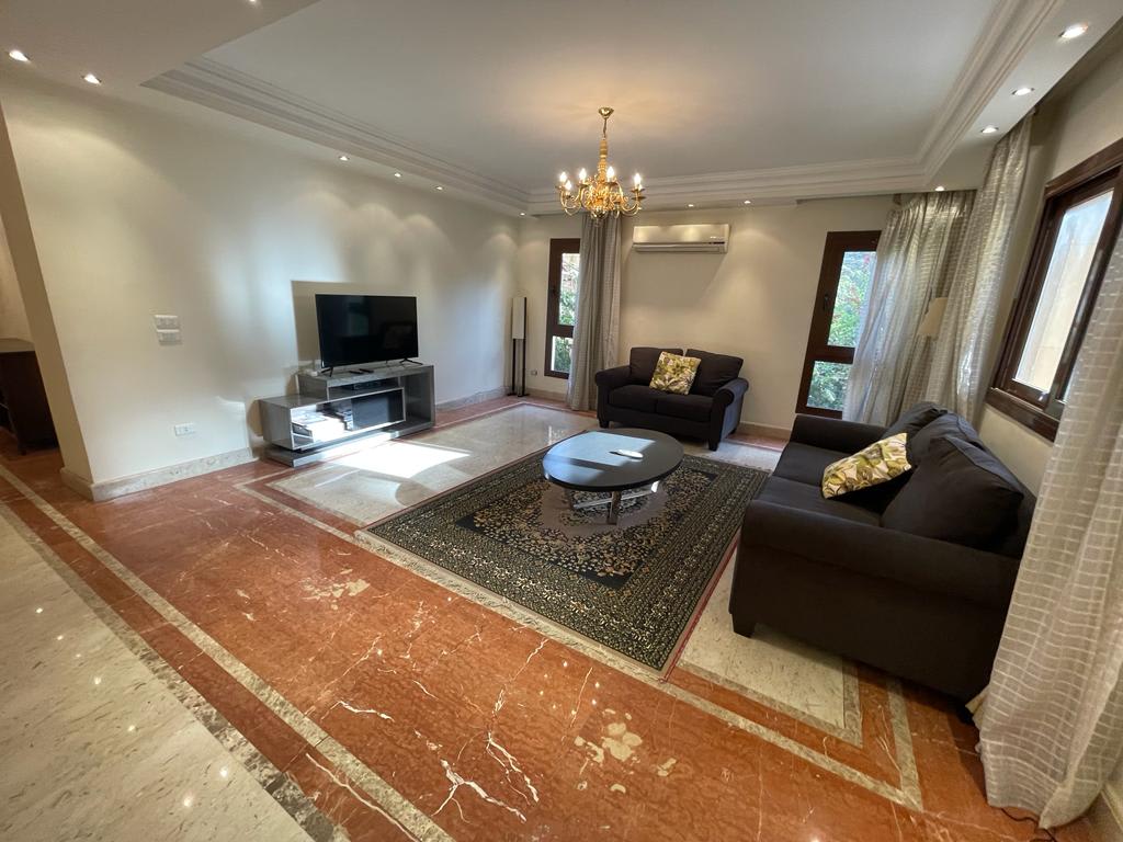 Sunny 3-Bedroom Apartment for Rent in Sarayat Maadi