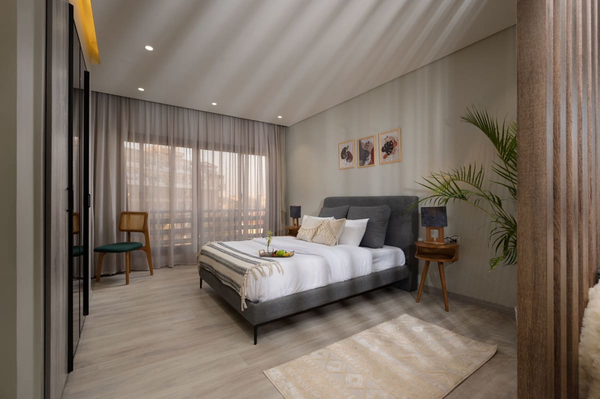 Furnished Studio For Rent In Degla Maadi| 70m².