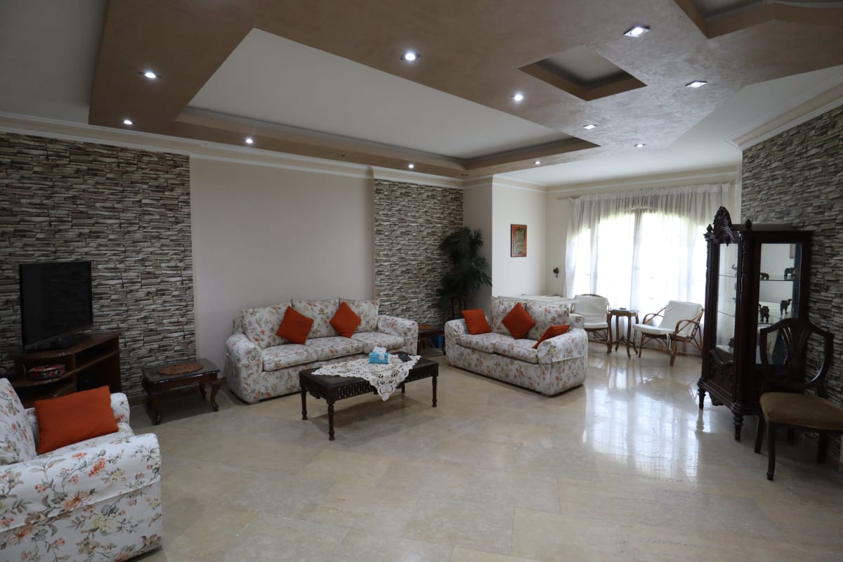 Sunny 3-Bedroom Apartment in Prime Maadi Location