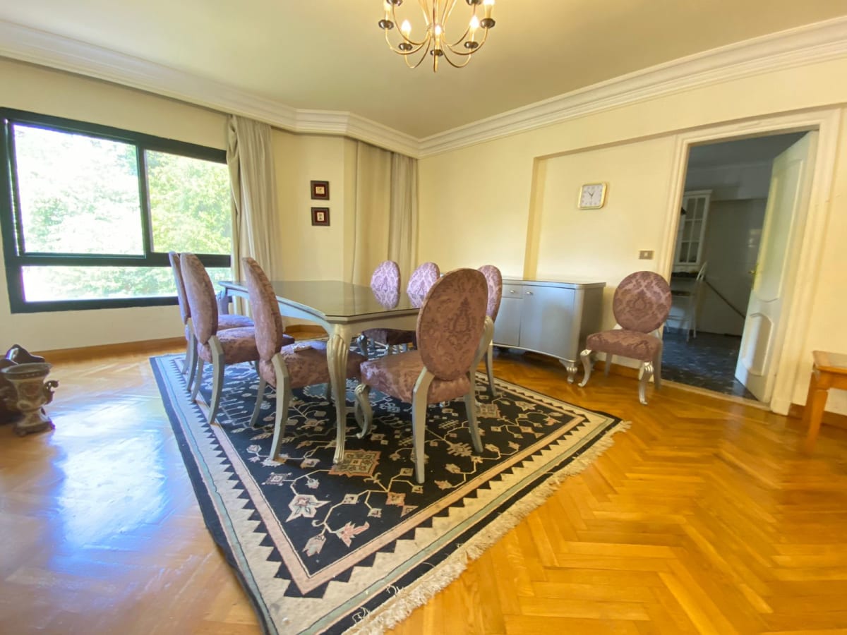 Bright & Modern Furnished Apartment For Rent In Sarayat Maadi. 