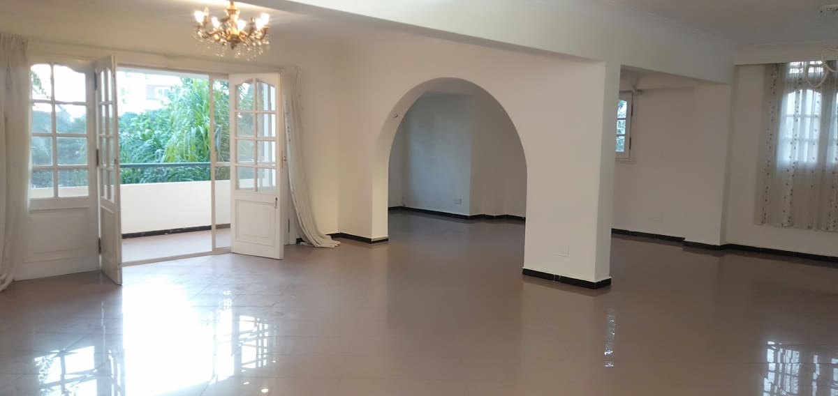 Modern Semi-Furnished Apartment with Kitchen Appliances.