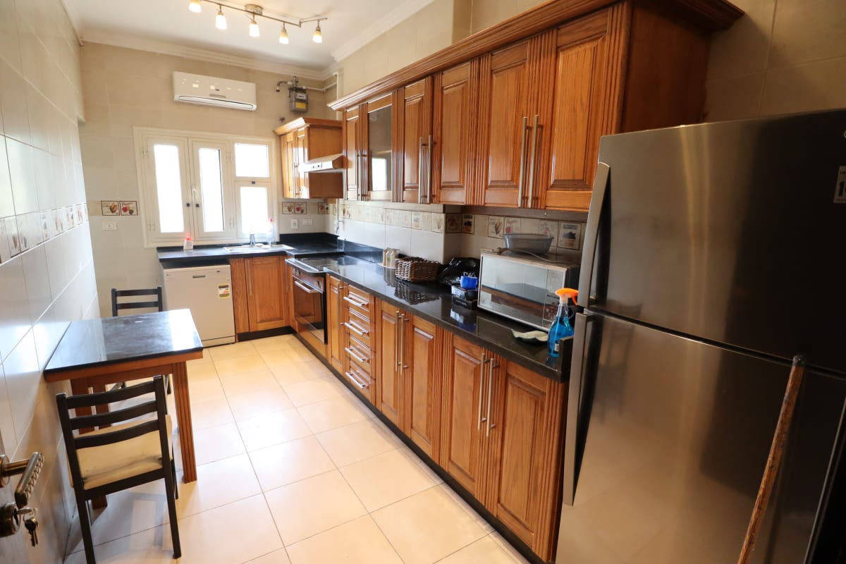 Furnished Apartment For Rent with Wide Reception In Maadi Sarayat