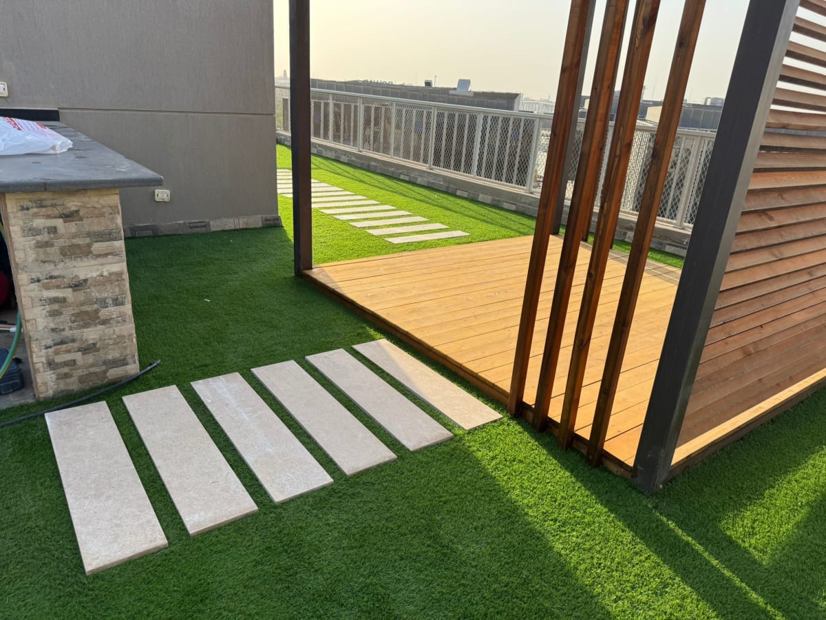 Furnished Studio With Amazing Terrace In New Cairo