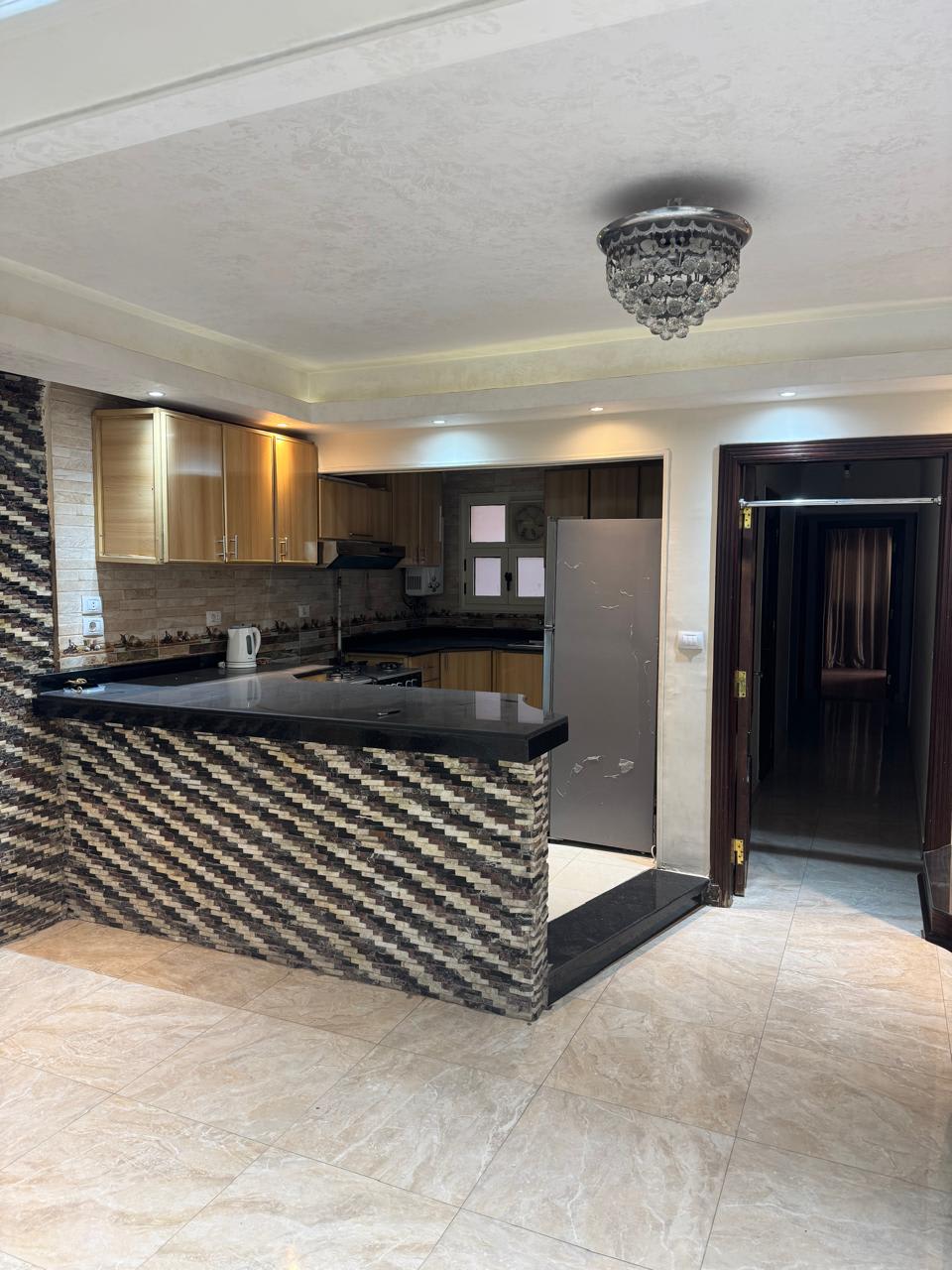 Bright Semi/Furnished Apartment For Rent In Sarayat Maadi.
