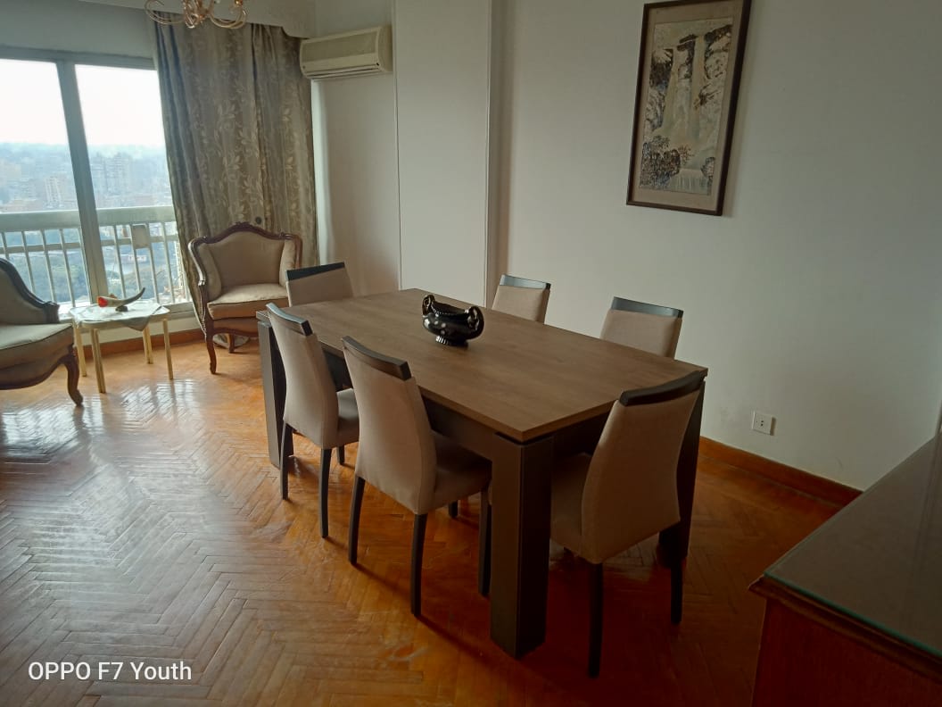 Furnished Apartment With Sunny Interiors In Zamalek